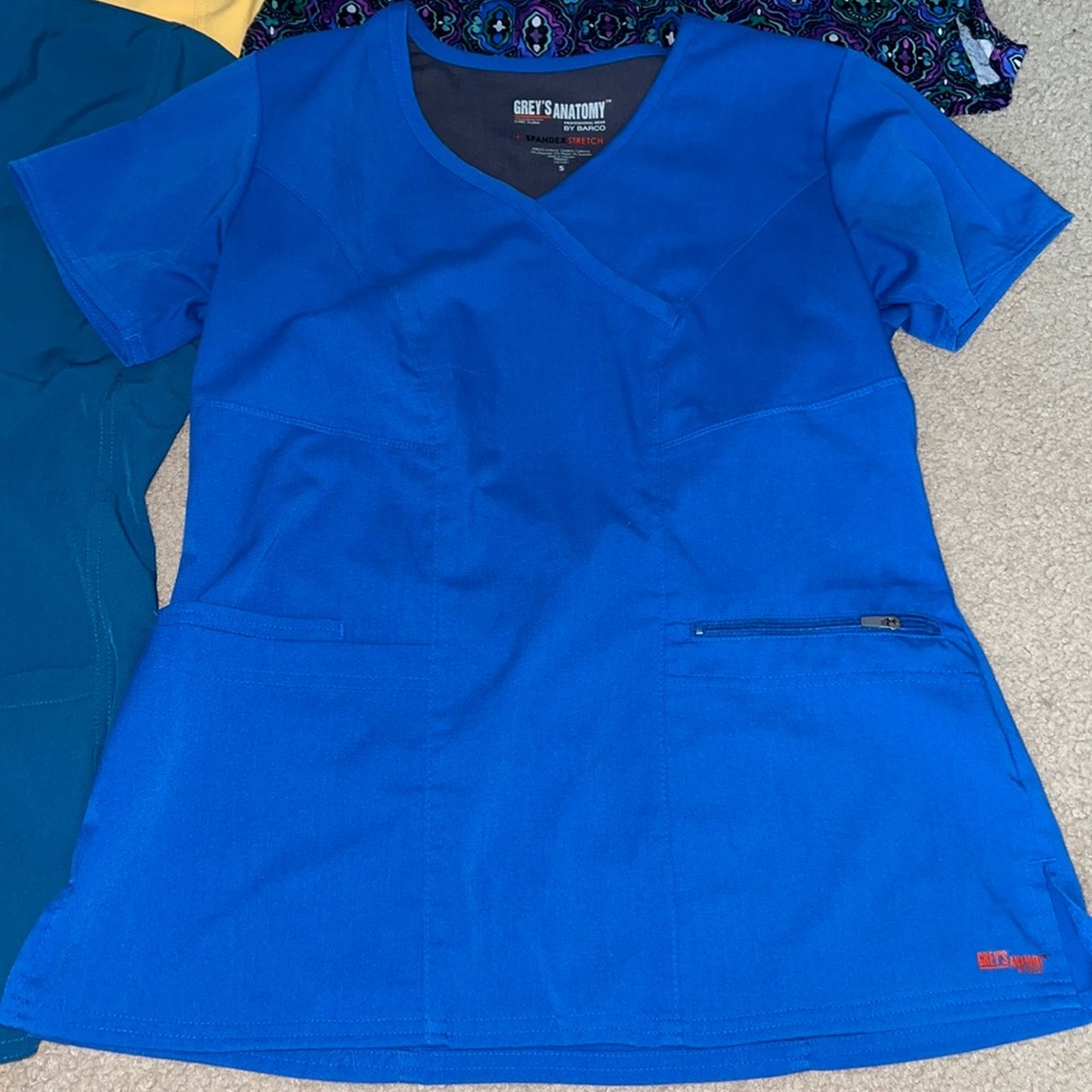 Greys Anatomy Scrub Top